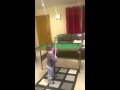 3 Year Old Playing Snooker