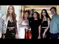 Malaika Arora Along With Her Family Post Dinner At Akina Restaurant In Bandra