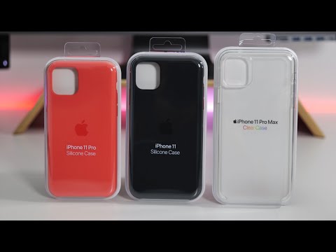 Apple iPhone 11 Silikoninis dėklas - Juodas