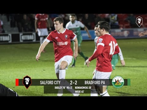 Salford City 2-2 Bradford Park Avenue - National League North 20/01