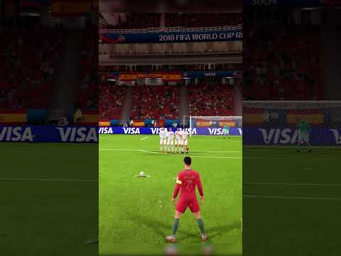 Cristiano Ronaldo Trivela Free Kick FIFA 18 #fifa18 #ronaldo #cristianoronaldo