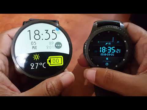 The Lemfo LEM X VS. the Samsung Gear S3 Frontier!