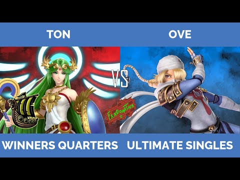 Fandomatic Con 2022: SSBU Winners Quarters – MZP | Ton (Palutena) vs Ove (Sheik)