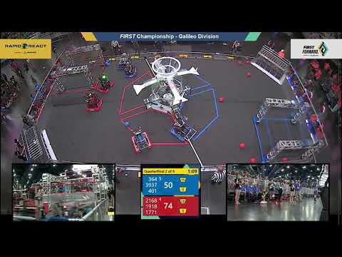 Quarterfinal 2 - 2022 FIRST Championship - Galileo Division