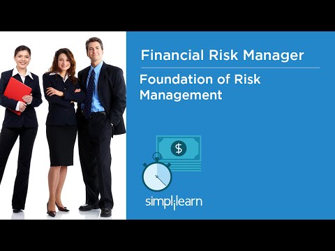 Foundation of Risk Management -- Part 1 - Financial Risk Manager | Simplilearn