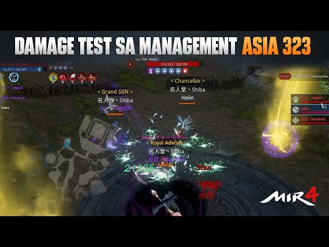 MIR4 - DAMAGE TEST SA TITLES [ASIA 323]