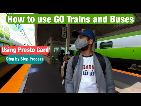 Public Transport in Canada | How to use GO Trains and Buses | Intercity Travel
