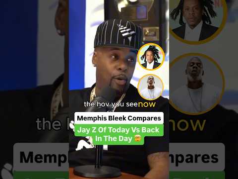 Memphis Bleek Compares Jay Z Of Today Vs Back In The Day 🤯