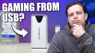 Playing games from a USB drive… Should you do it?