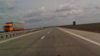 preview picture of video 'Autostrada A2 Bucuresti Ford Focus 2'