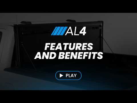 Worksport AL4 | Dual-Seal Tonneau Cover Hassle-Free Protection!