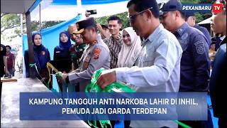 Gandeng Pemuda dan Warga, Polres Inhil Bentuk Kampung Tangguh Anti Narkoba