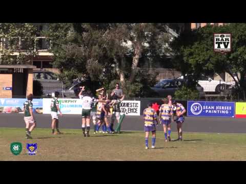 2015 NHRU Round 14 Premier 3 Highlights - Merewether Carlton v Hamilton Hawks