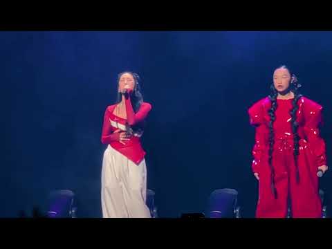 Ejae, Audrey Nuna, Rei Ami KPop Demon Hunters - Golden performed at Jingle Ball Los Angeles 2025