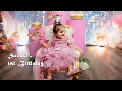 Saanvi's 1st Birthday