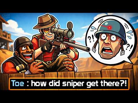 TF2 - The Upward Sniper Exploit (Hidden Spot Exploit)
