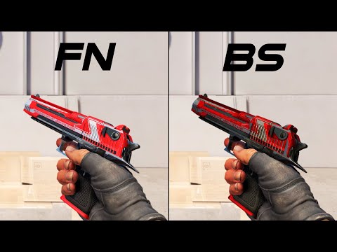 CS2 Desert Eagle | Code Red - Skin showcase all floats [4K60FPS]