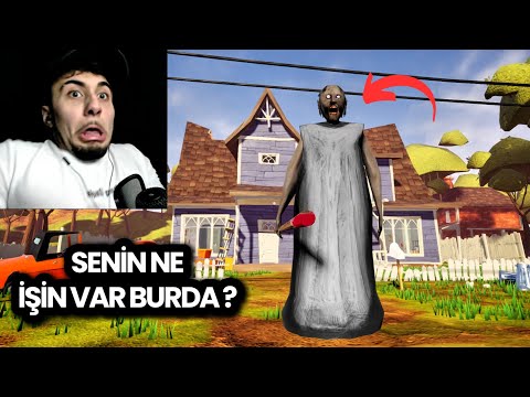 EFSANE GERİ DÖNDÜ ! HELLO NEİGHBOR GRANNY MODU - FİNAL