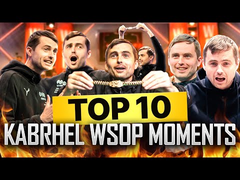Top 10 CRAZY Martin Kabrhel WSOP 2025 Moments