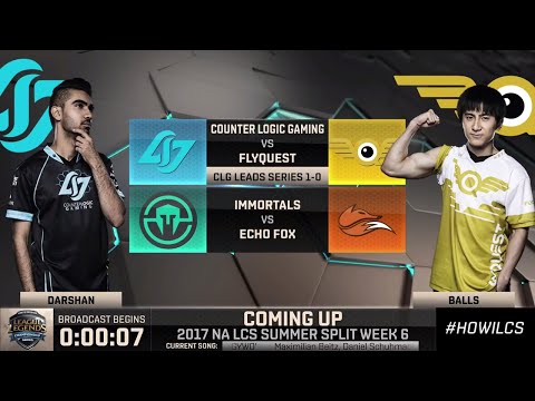 CLG vs FLY Game 2 Highlights W6D1 NALCS Summer 2017