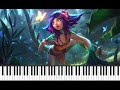 League of Legends Neeko Login Theme (full) piano tutorial
