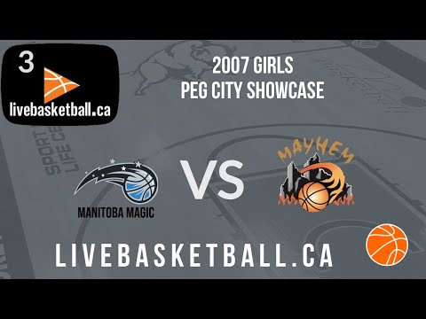 Peg City Showcase - 2007 Girls - Manitoba Magic vs Mayhem