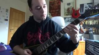 DEATH - Left To Die guitar cover \m/