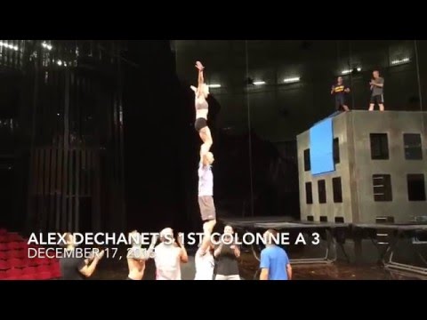 Learning to Catch 3 High.  Progress Update.  Cirque du Soleil