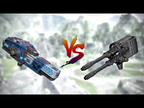[WR] Atomizer VS Molot T - Damage Comparison | War Robots Test Server