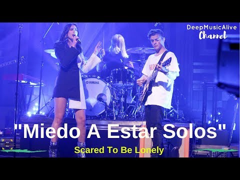 Martin Garrix & Dua Lipa  [ The Tonight Show - Scared To Be Lonely (Live on Jimmy Fallon) ]