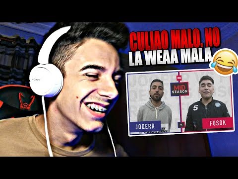 ¡LLORÉ de RISA con está BATALLA! 😂 (REACCIÓN) JOQERR vs. FUSOK: Semifinal - DEM Mid Season 2019