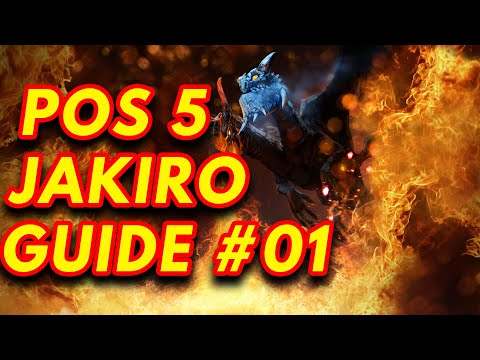 Things you should do in laning stage as Jakiro position 5 #01 - DOTA 2 GUIDE