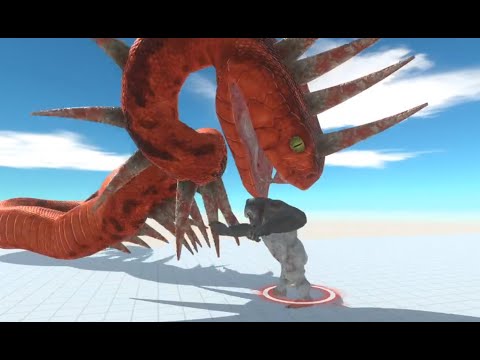 KING TITANOBOA VS KING KONG - Animal Revolt Battle Simulator