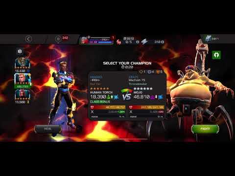 MCOC- HT melts power snack Mojo miniboss