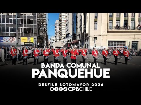 Banda Comunal del Liceo Bicentenario Panquehue - Desfile Sotomayor 2026