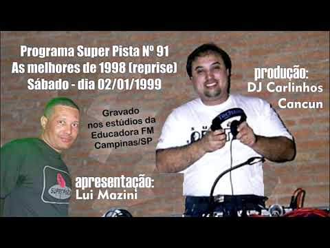 VIAGEM no TEMPO! É 02/01/99 - Confira "As melhores de 1998"  - Programa SUPER PISTA com Lui Mazini
