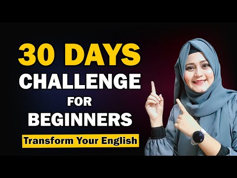 Learn English Speaking in 30 Days - 30 Days English speaking Challenge for beginners  - Shalima