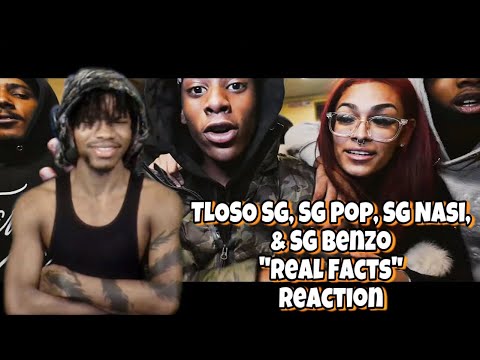 TLOSO SG x SG Pop x SG Nasi x SG Benzo - Real Facts (Shot by KLO Vizionz) (Prod by 24MMY) REACTION