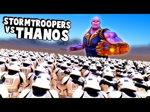 15000 Stormtroopers Try to Stop Thanos From Snapping the Universe in Ultimate Epic Battle Simulator!