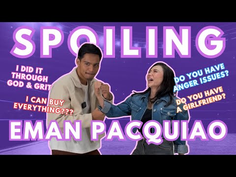 Spoiling Eman Bacosa Pacquiao for a Day | Interview about his past life, love life, and shopping!