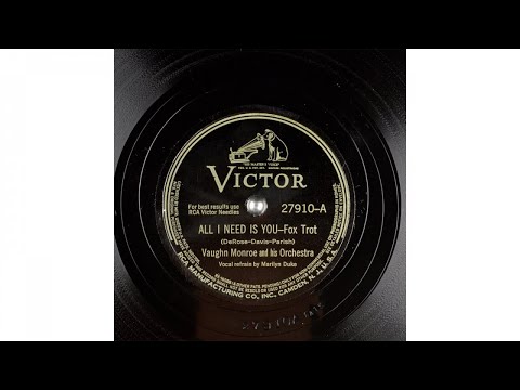 Vaughn Monroe and his Orchestra - All I Need Is You (1942)