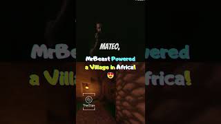 MrBeast Is The King For This 🫅 #mrbeast  #minecraft  #fyp  #viral  #fypシ  #africa  #help  #youtube