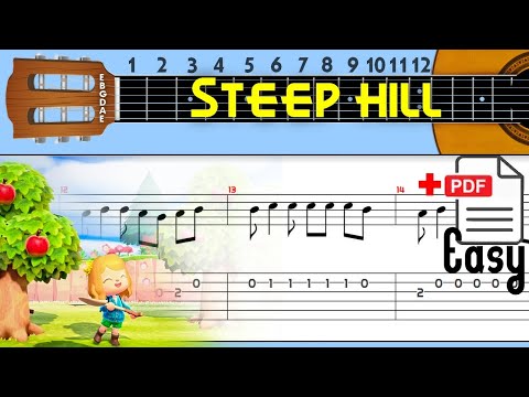 Steep Hill - Animal Crossing Guitar Tab