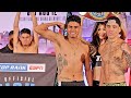 Navarrete strips NAKED to make weight vs Oscar Valdez! • Full Navarrete vs Valdez weigh in!