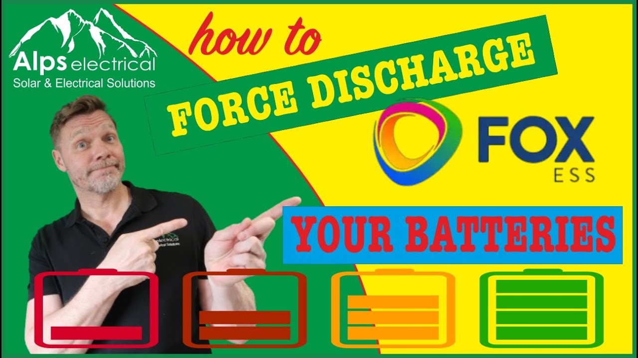 Force Discharge & Charge Fox ESS Batteries