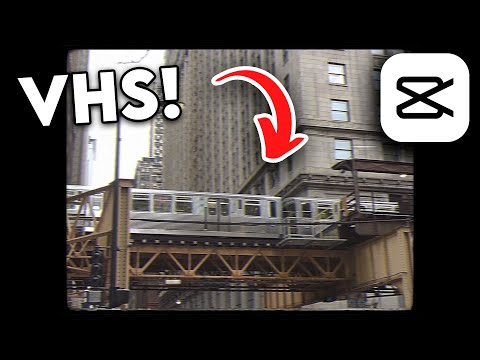 How to Make VHS Effect CapCut (UPDATED 2025)
