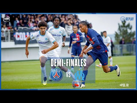 Demi-finales : Paris-SG vs Ol. de Marseille (2-0) en replay I Play-offs Championnat Nat. U19 23-24