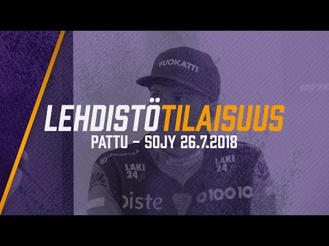 Lehdistötilaisuus: PattU - SoJy 26.7.2018