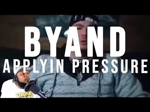 TWIGGA ALWAYS GOTTA APPLY THAT PRESSURE - Byand - Applyin' Pressure (Official Music Video)(REACTION)