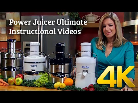 Jack LaLanne Power Juicer Ultimate - Instructional Videos (4K Upscale)
